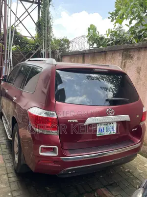 Toyota Highlander Limited 4x4 2008 Red