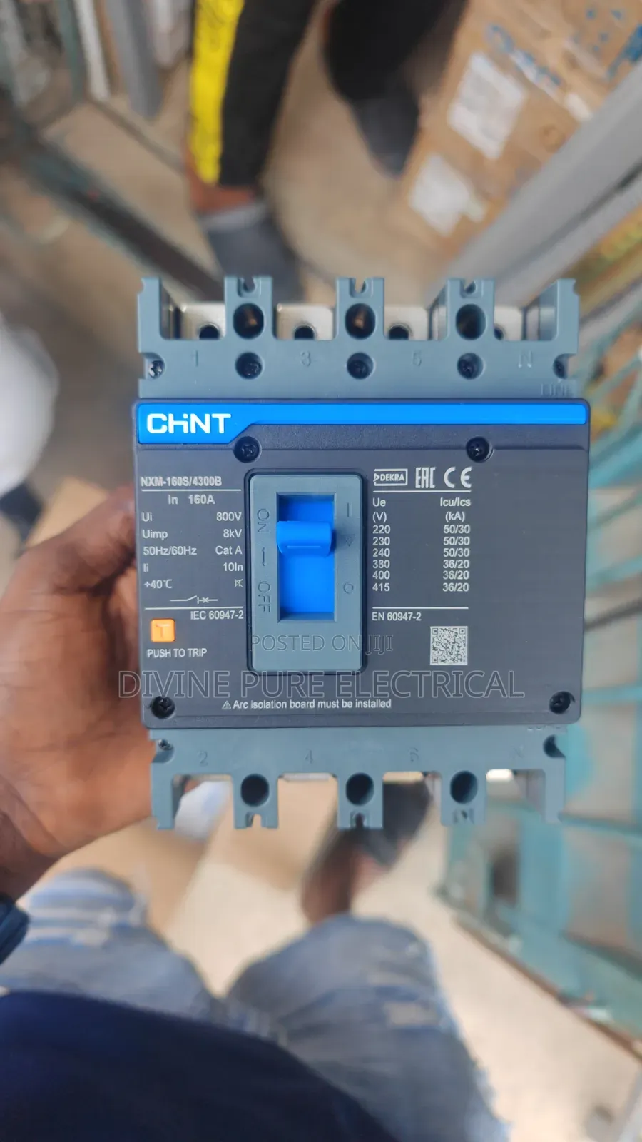 160amps 4 Pole Chint