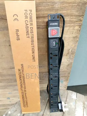 19'' Network Rack 6-Way Power Distribution Unit (PDU)