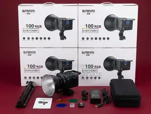 Suitefoto P100 RGB Light for Perfect Photography and Videography.