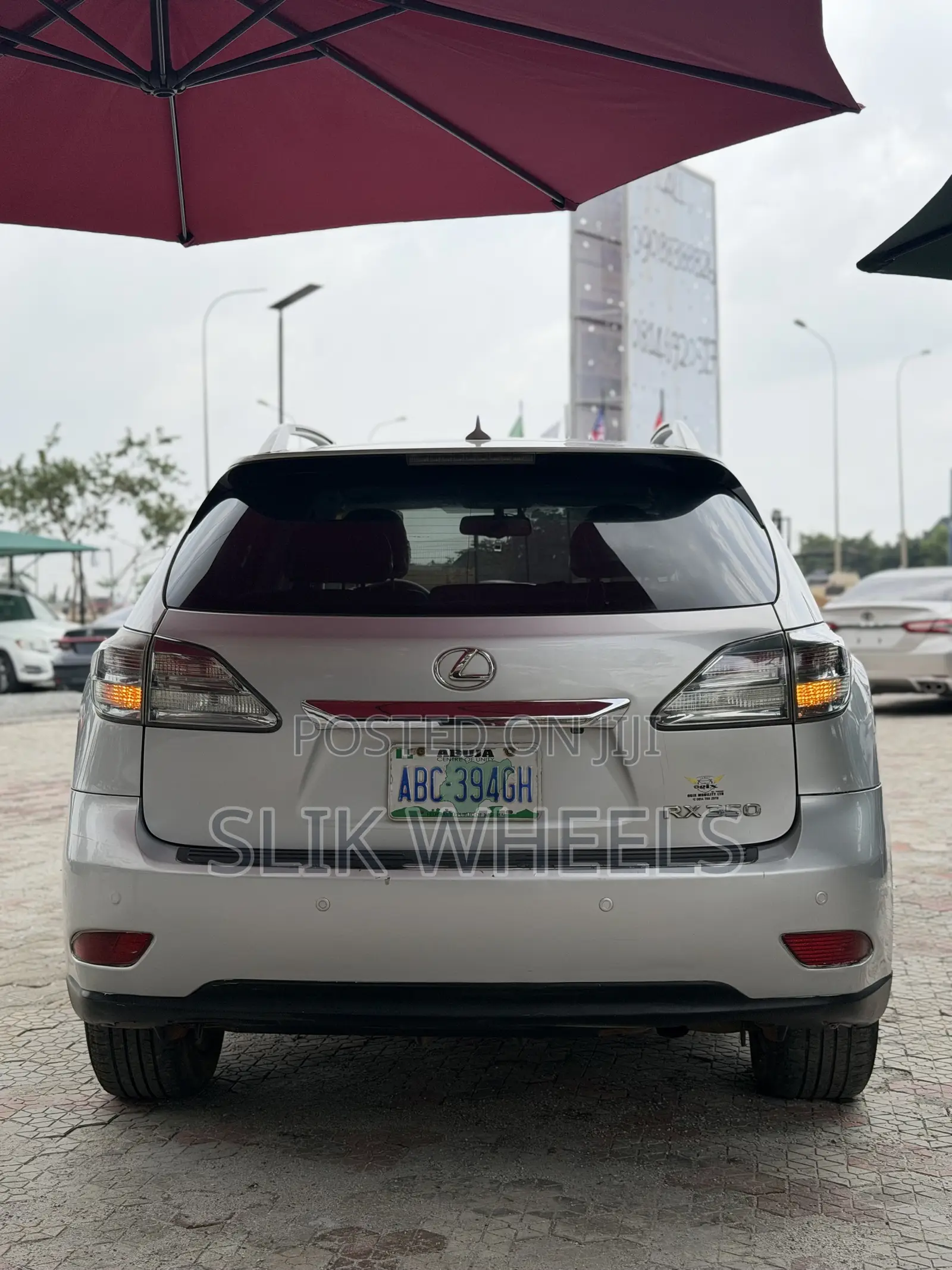 Lexus RX 350 FWD 2012 Silver