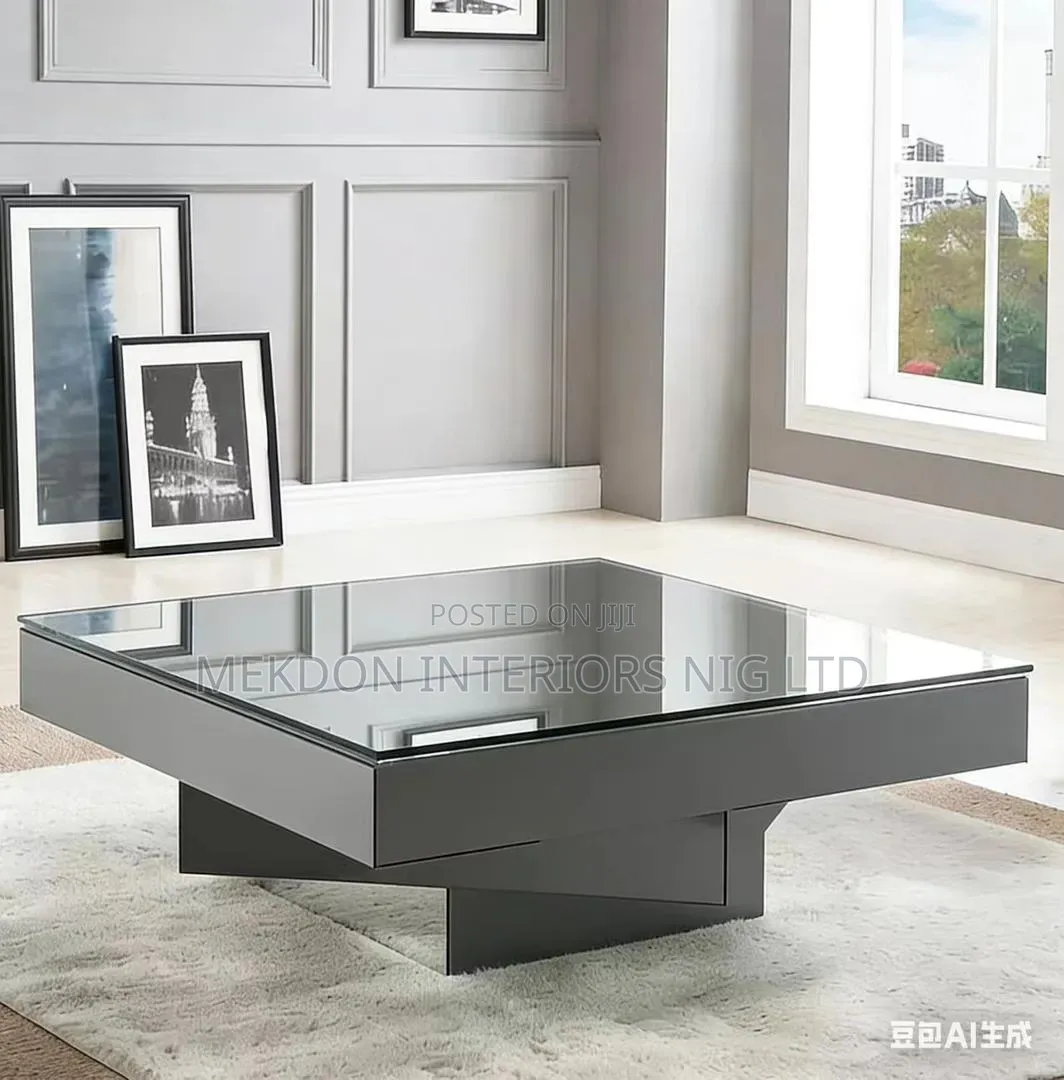 Glass Top Center Table