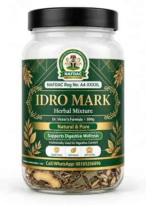 Idro Mark Herbal Mixture 500g NAFDAC A7101649L
