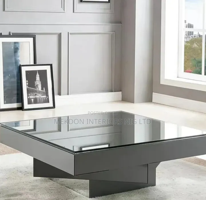 Glass Top Center Table