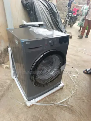LG 10.5KG Front Loader for a Modern Household Laundry Setup