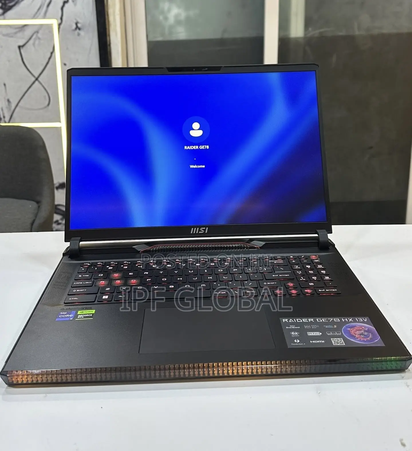 Laptop MSI Raider GE78HX 32GB Intel Core i9 SSD 1T