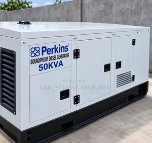 Perkins 50KVA Soundproof Diesel Generator – Heavy-Duty Power Supply