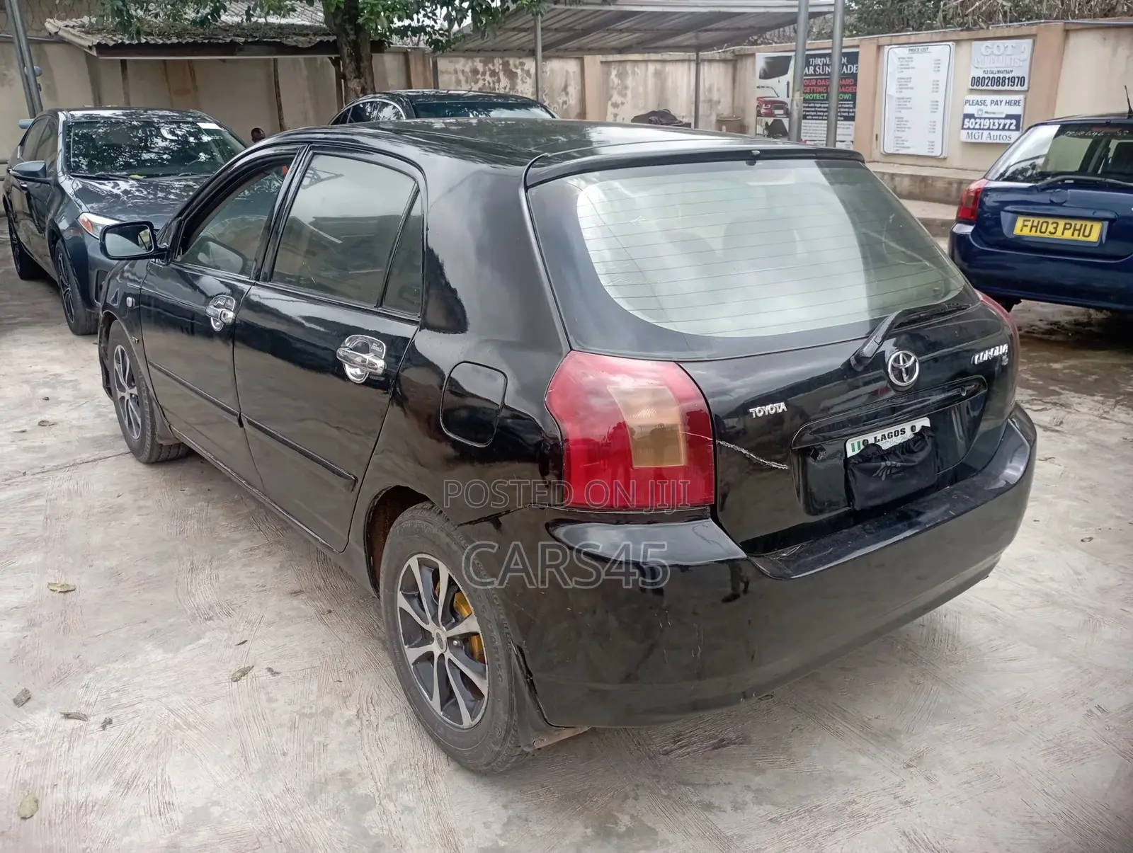 Toyota Corolla 2004 Black