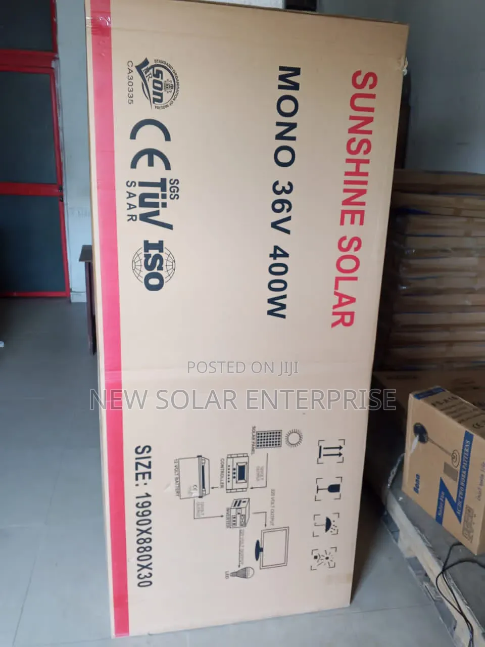 Sunshine Solar Panels 400watt Mono