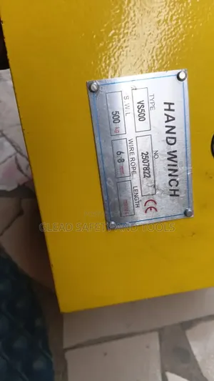 500kg Hand Winch