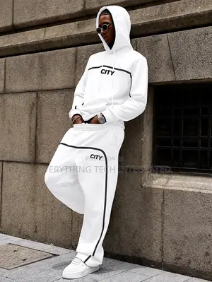 City Quality 2pcs Hoodie With Joggers Pant