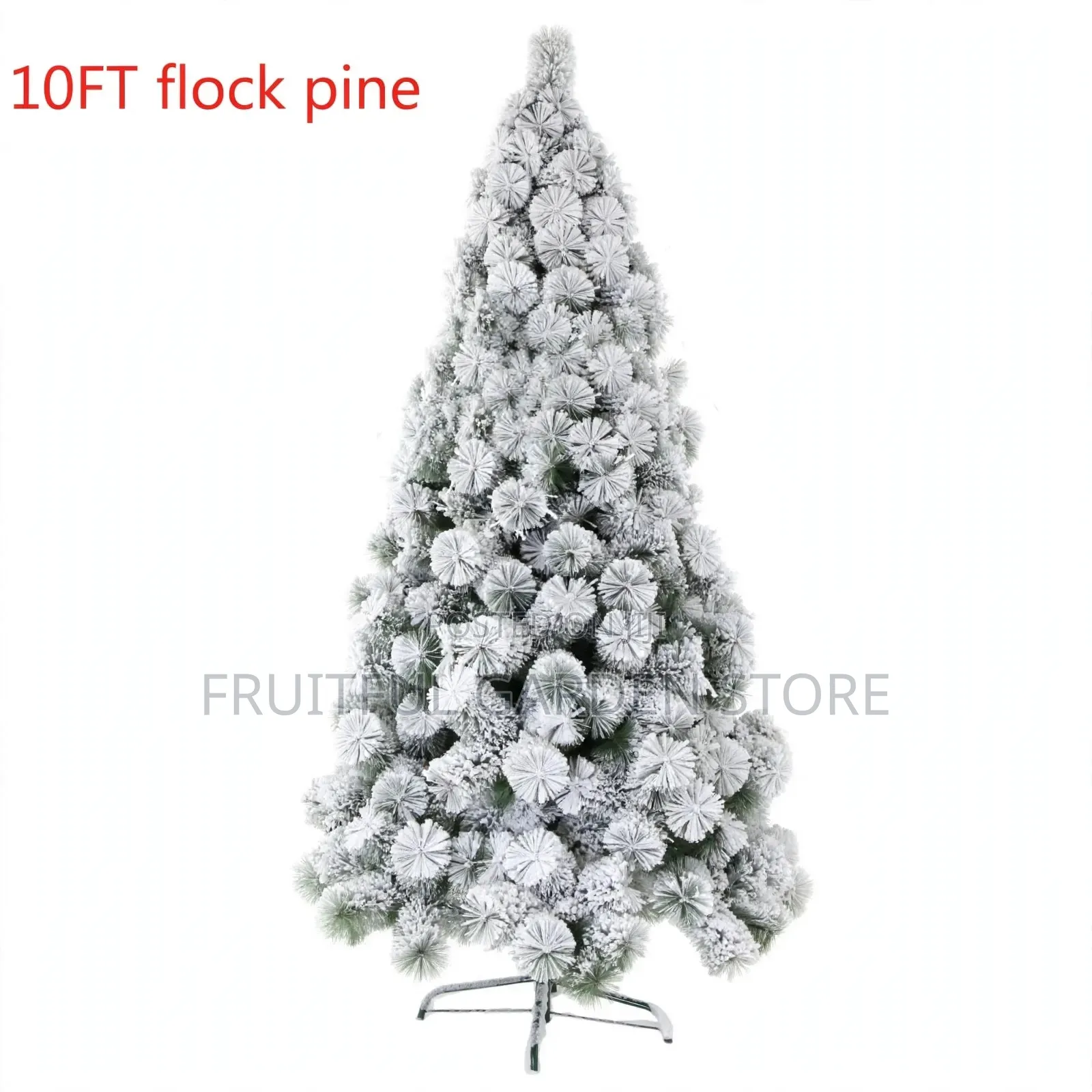 Luxury Snow Flock Pine Christmas Tree 4ft-10ft