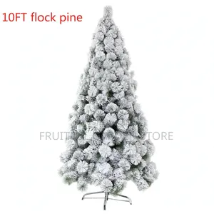 Luxury Snow Flock Pine Christmas Tree 4ft-10ft