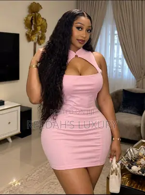 Keyhole Halter Bodycon Mini Dress