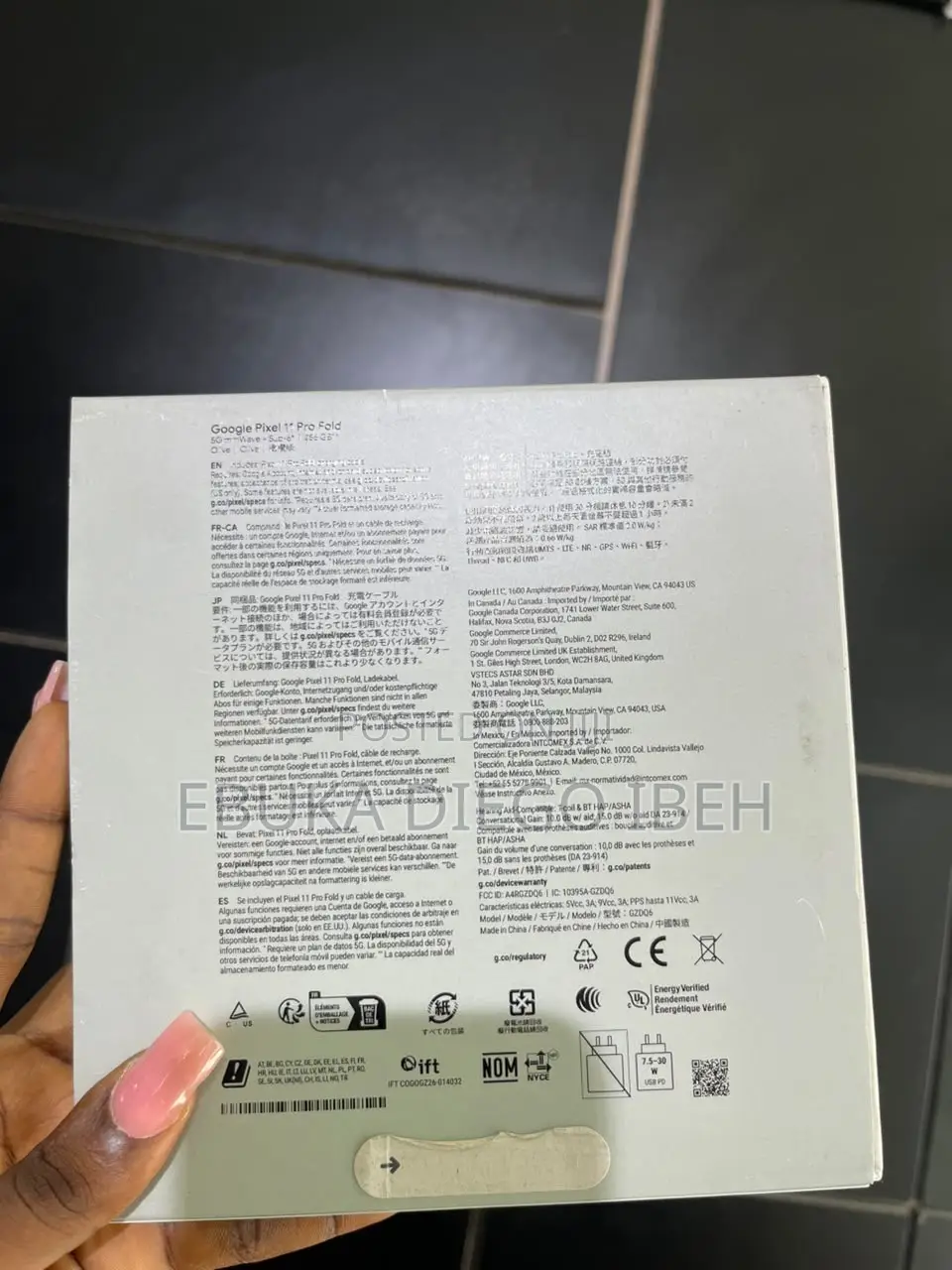 New Google Pixel 11 Pro Fold 256 GB Green