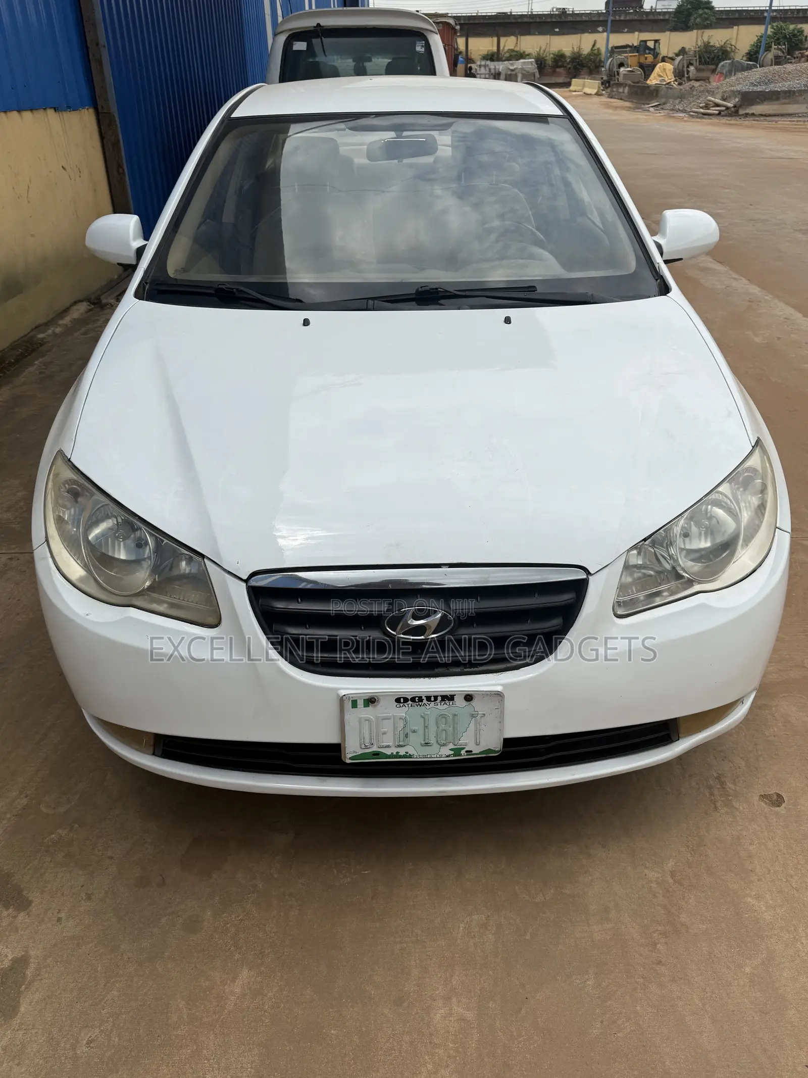 Hyundai Elantra 2008 White