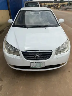 Hyundai Elantra 2008 White