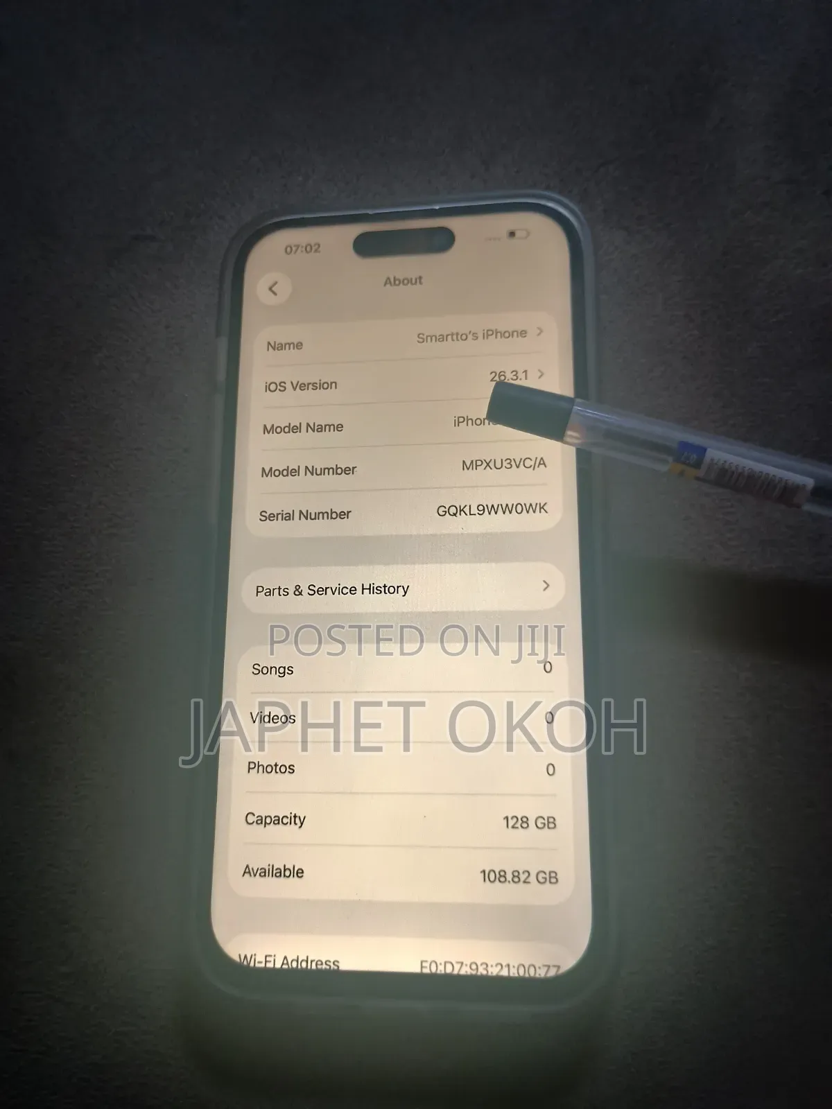 Apple iPhone 14 Pro 128 GB Black