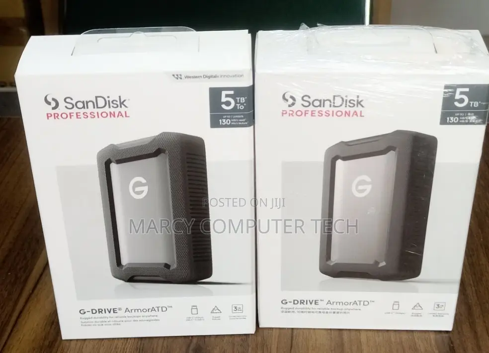 Sandisk Professional G-Drive Armoratd 5tb Hard Drive