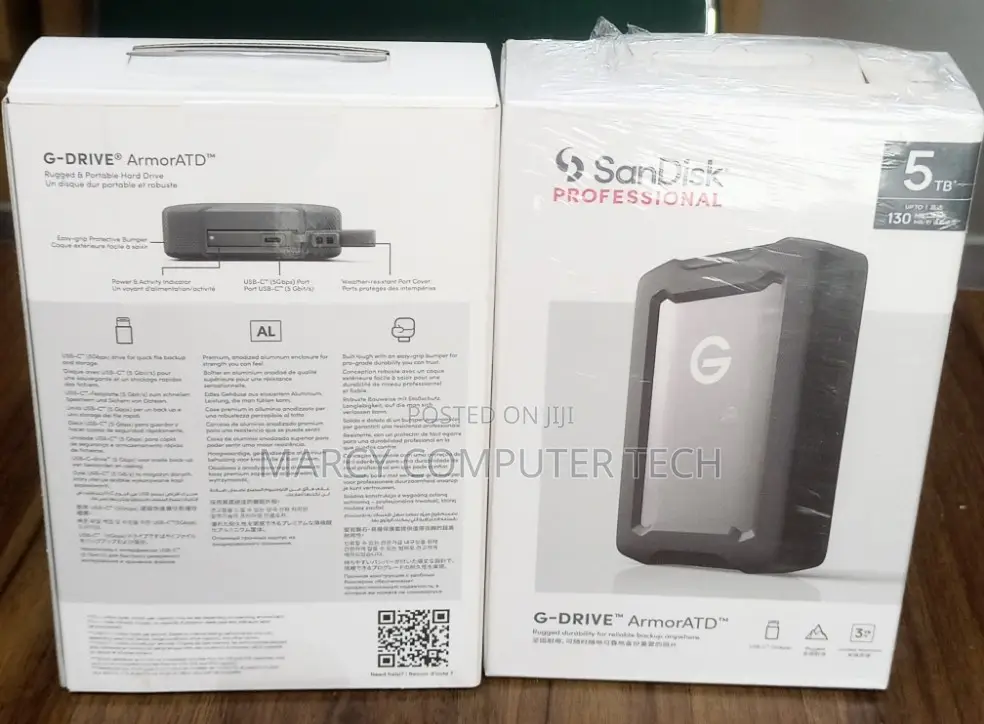 Sandisk Professional G-Drive Armoratd 5tb Hard Drive
