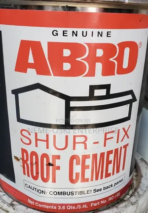 ABRO SHUR-FIX Roof Cement - GENUINE ABRO RC-102-Combustible