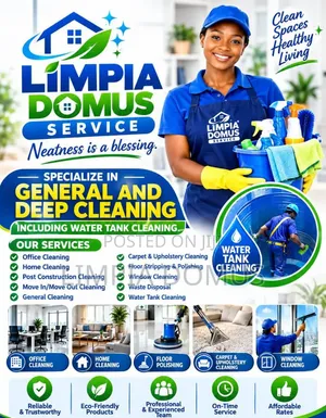 Cleaning of Homes , Office, Business Centers and Water Tanks