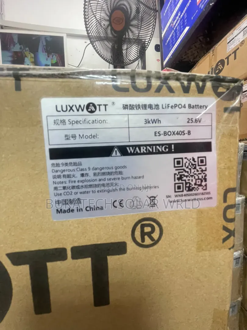 Luxwatt 3kwh Lithium Battery