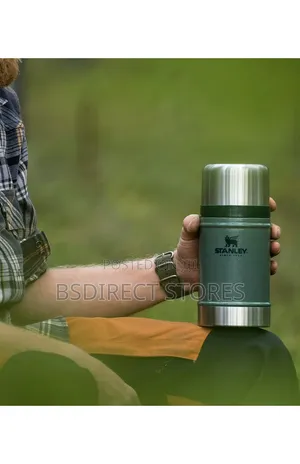 Stanley 700ml Outdoor Food Jar Legendary Green Hammertone