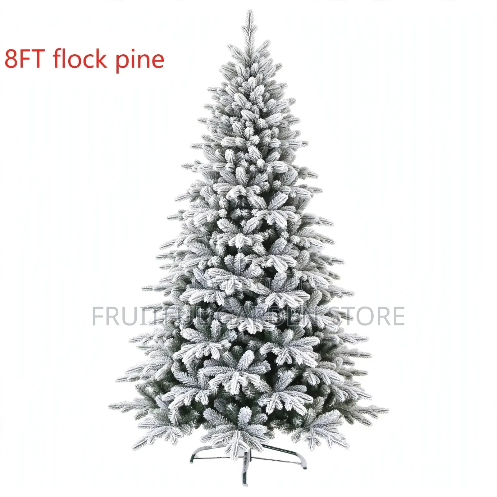 ‎luxury Snow Flock Pine - White Christmas