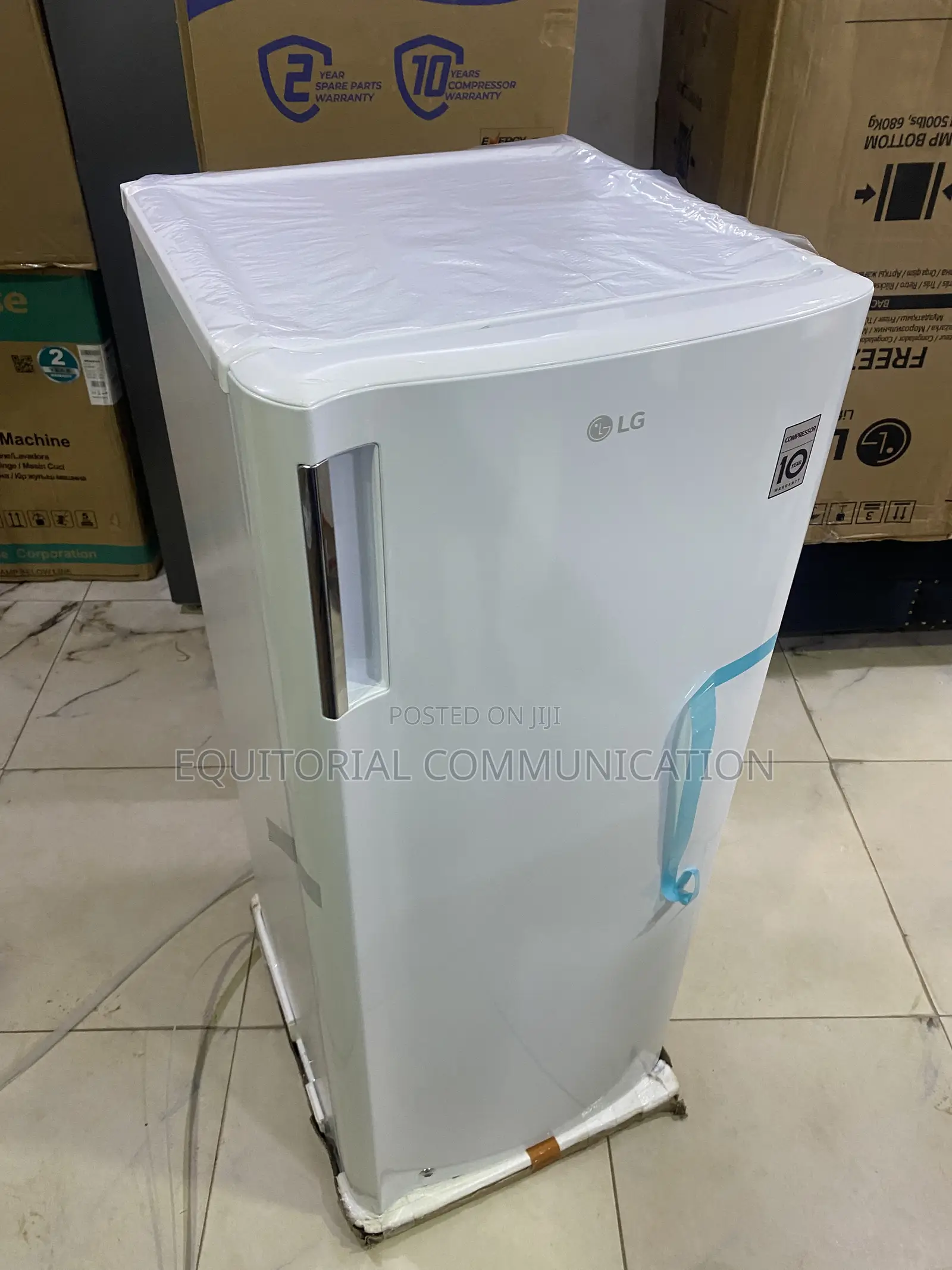 LG Gn-304sqbr 168l Freestanding Freezer