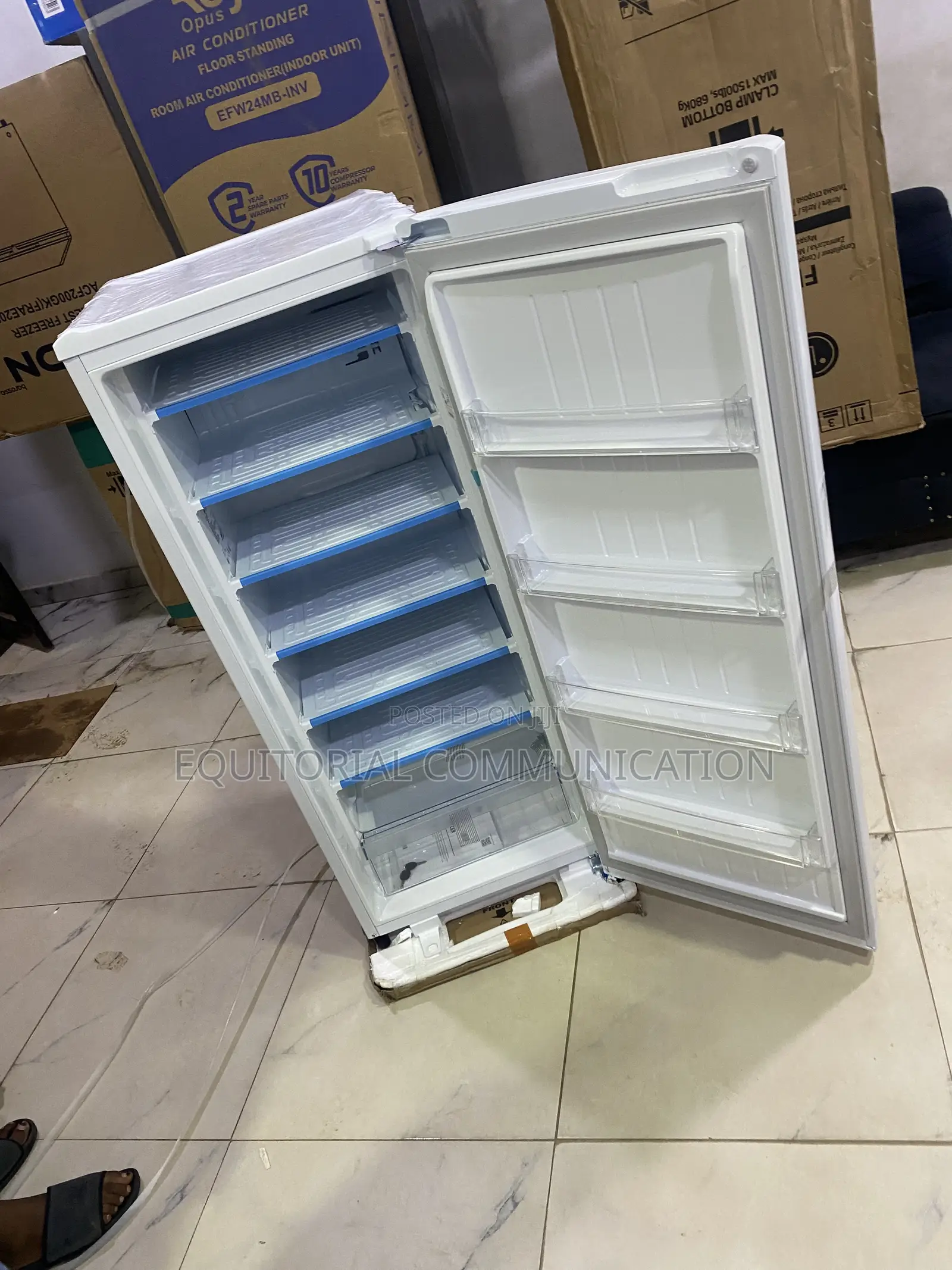 LG Gn-304sqbr 168l Freestanding Freezer