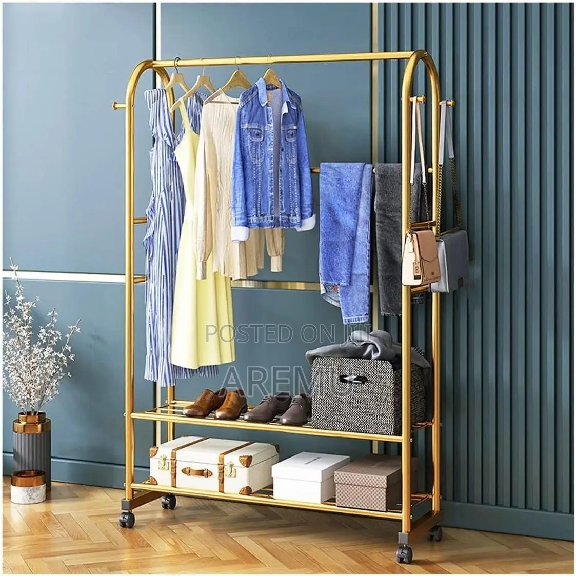 Gold Clothe Hanger