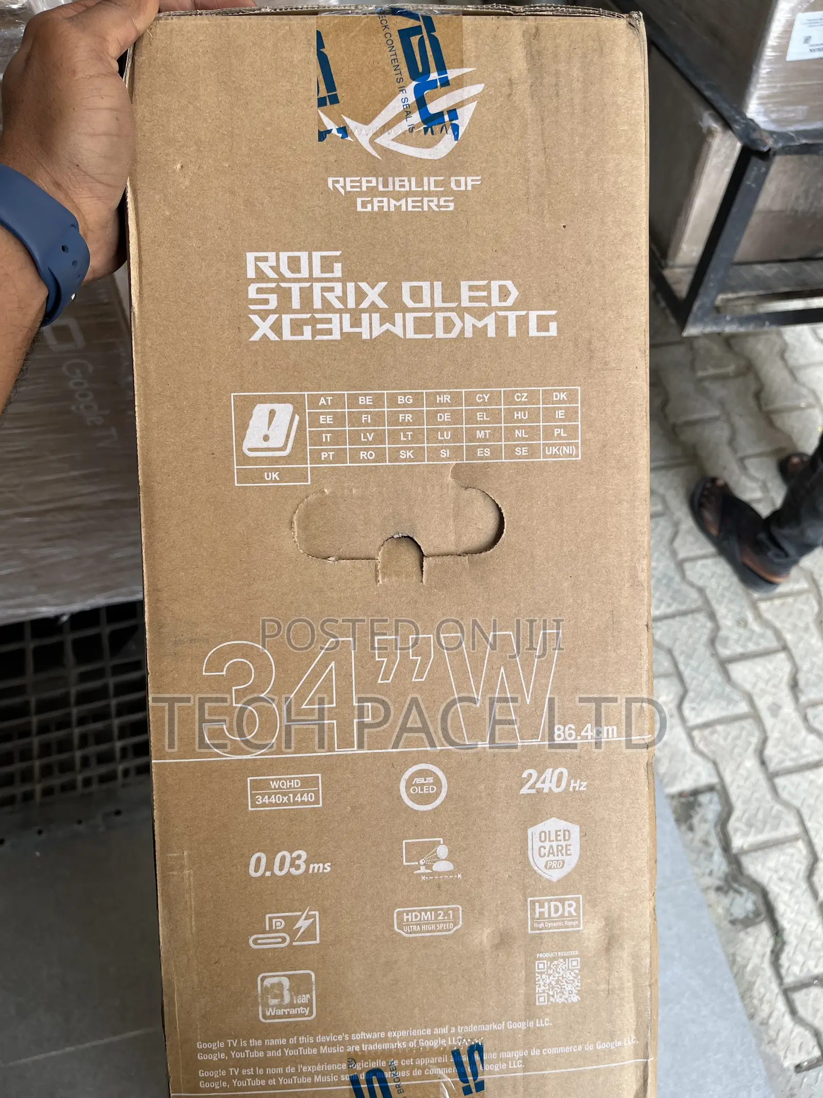 ASUS Rog Strix Oled Xg34wcdmtg