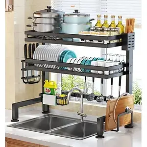 2layer Over the Sink Plate Rack