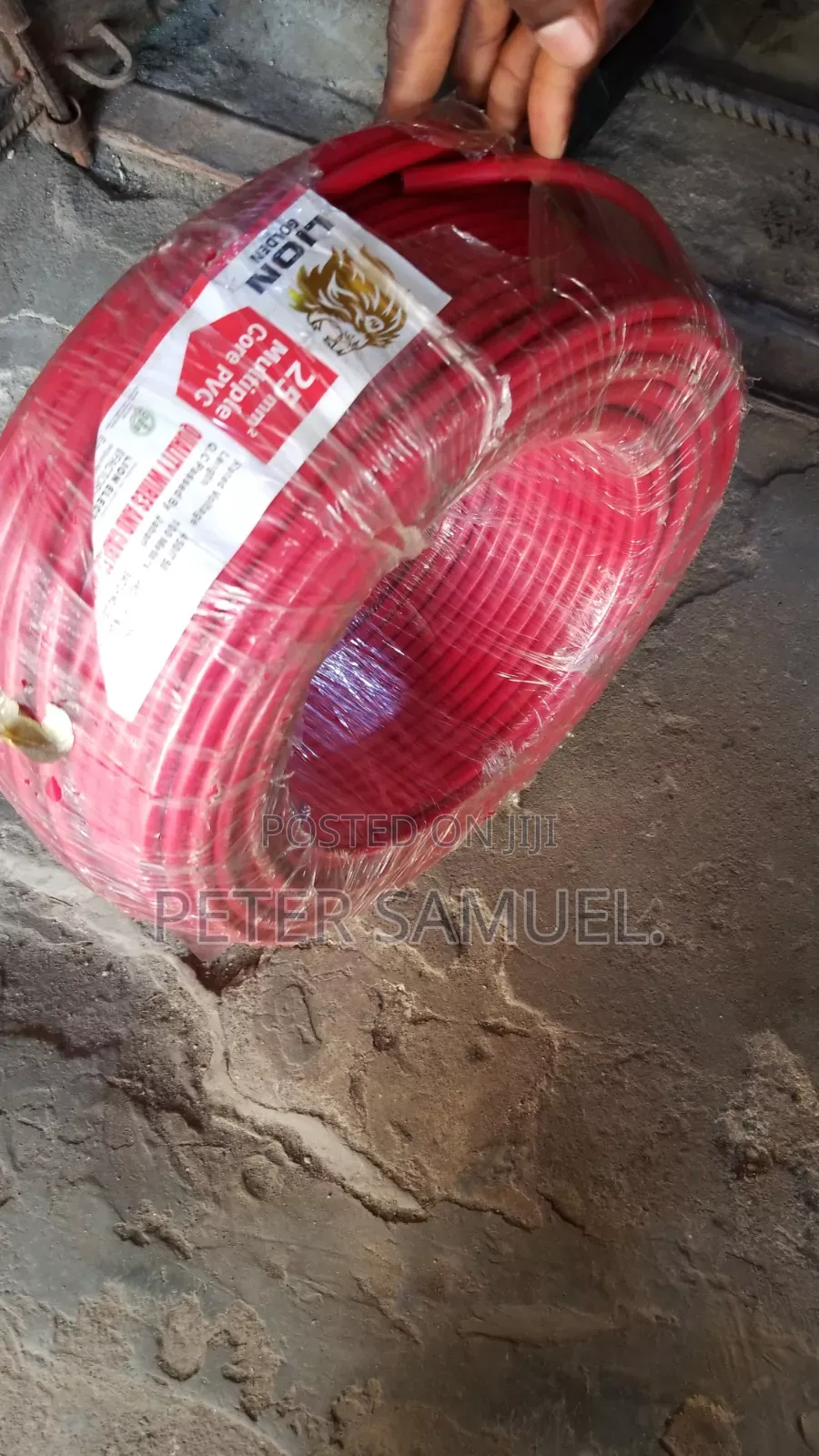 25mm Single Core PVC Original Lion Cable