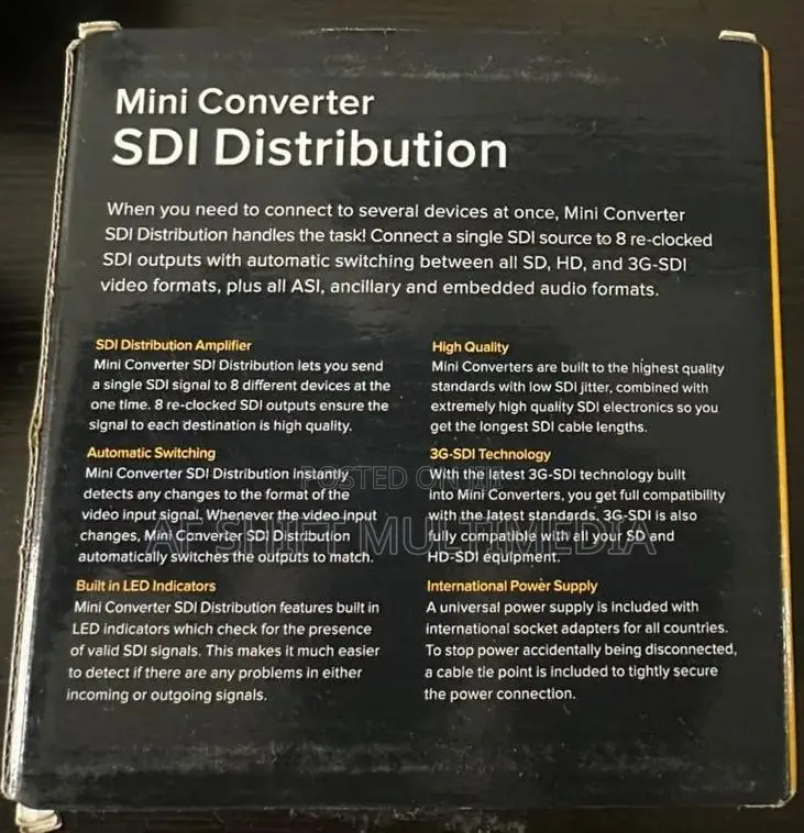 Buy Blackmagic Design Mini Converter SDI Distribution