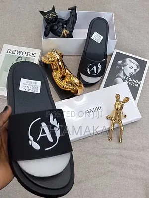 Men's Slide Available in Black,brown and Grey Color, Size 42-46