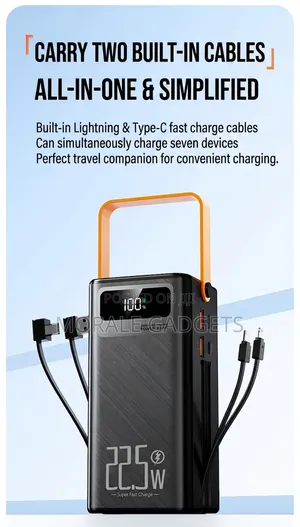 50000mah 22.5W Super-Fast Charging Power Bank