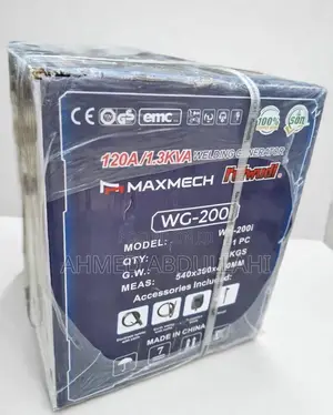 Maxmech Ruiwudi Wg-200i - 130a / 1.3kva Welding Generator -