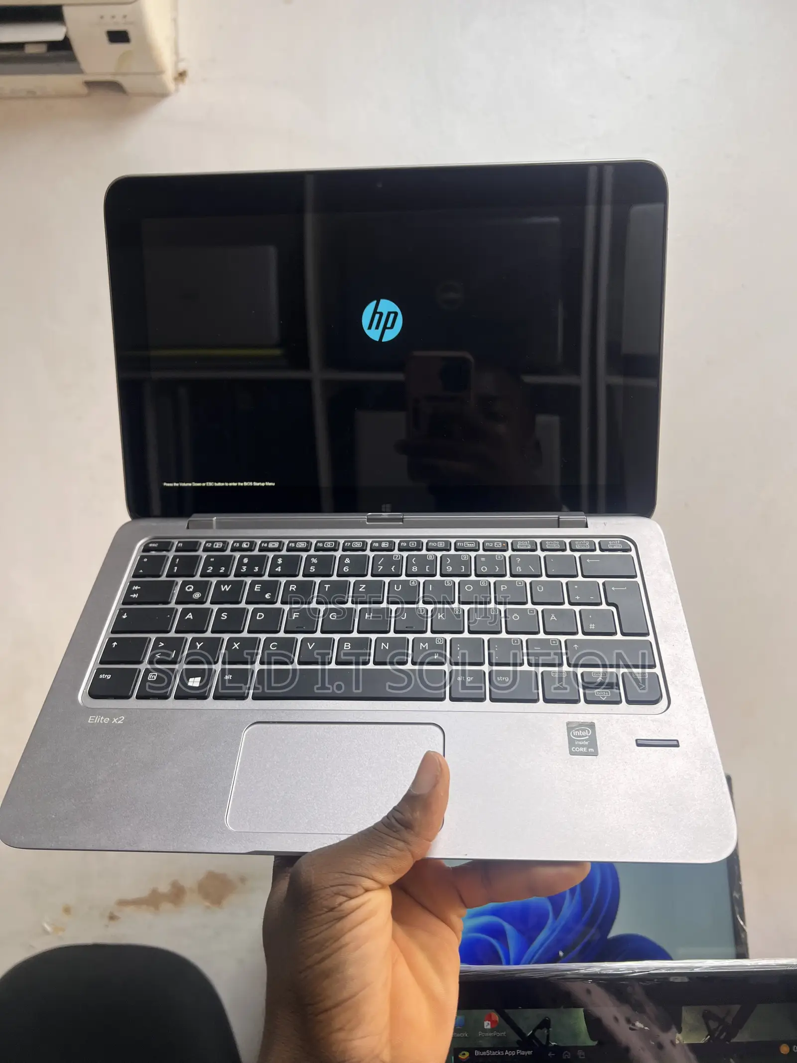 Laptop HP Elite X2 1011 G1 4GB Intel Core M SSD 128GB