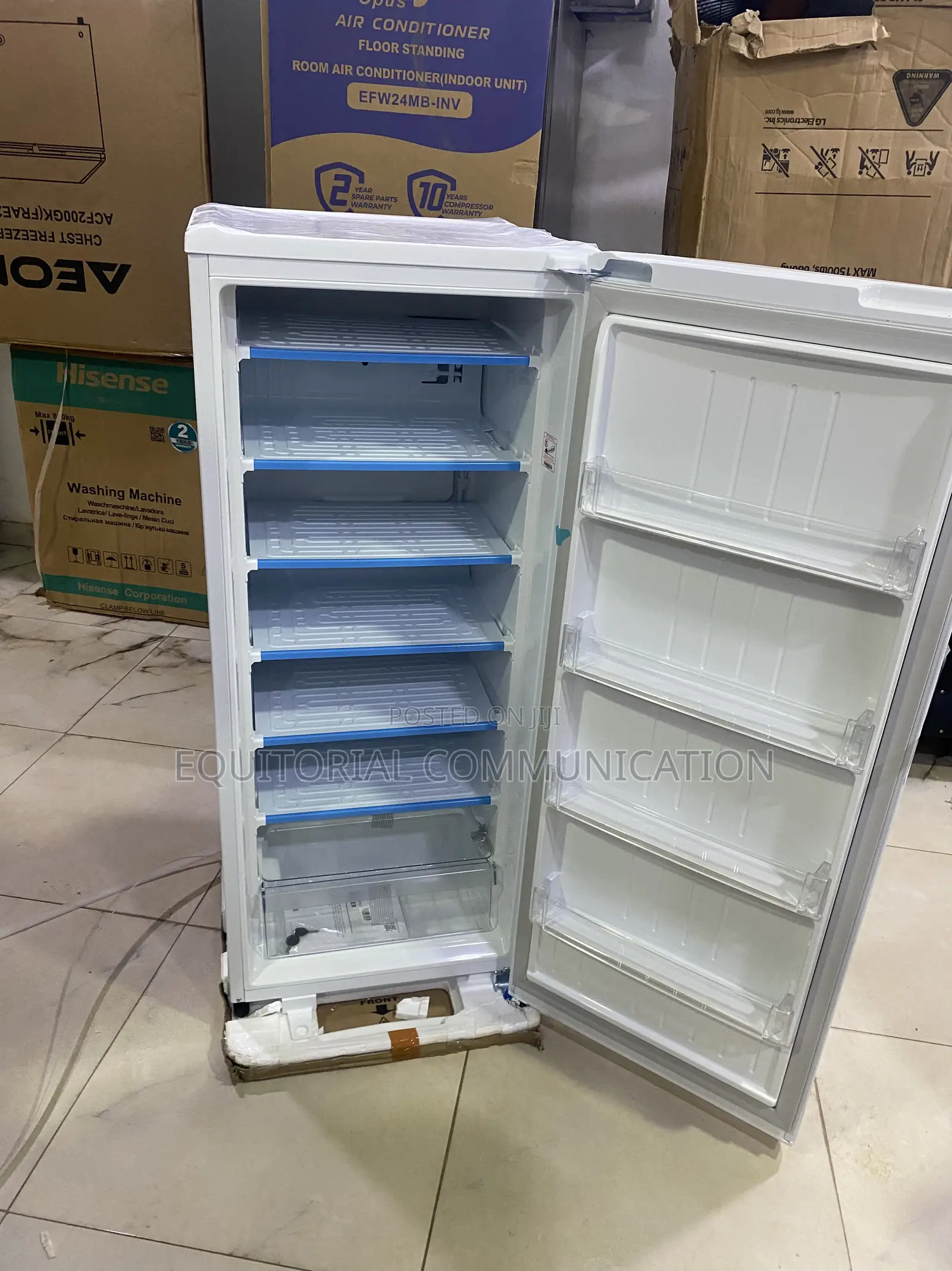 LG GN-304SQBR 168L Everyday Upright Freezer