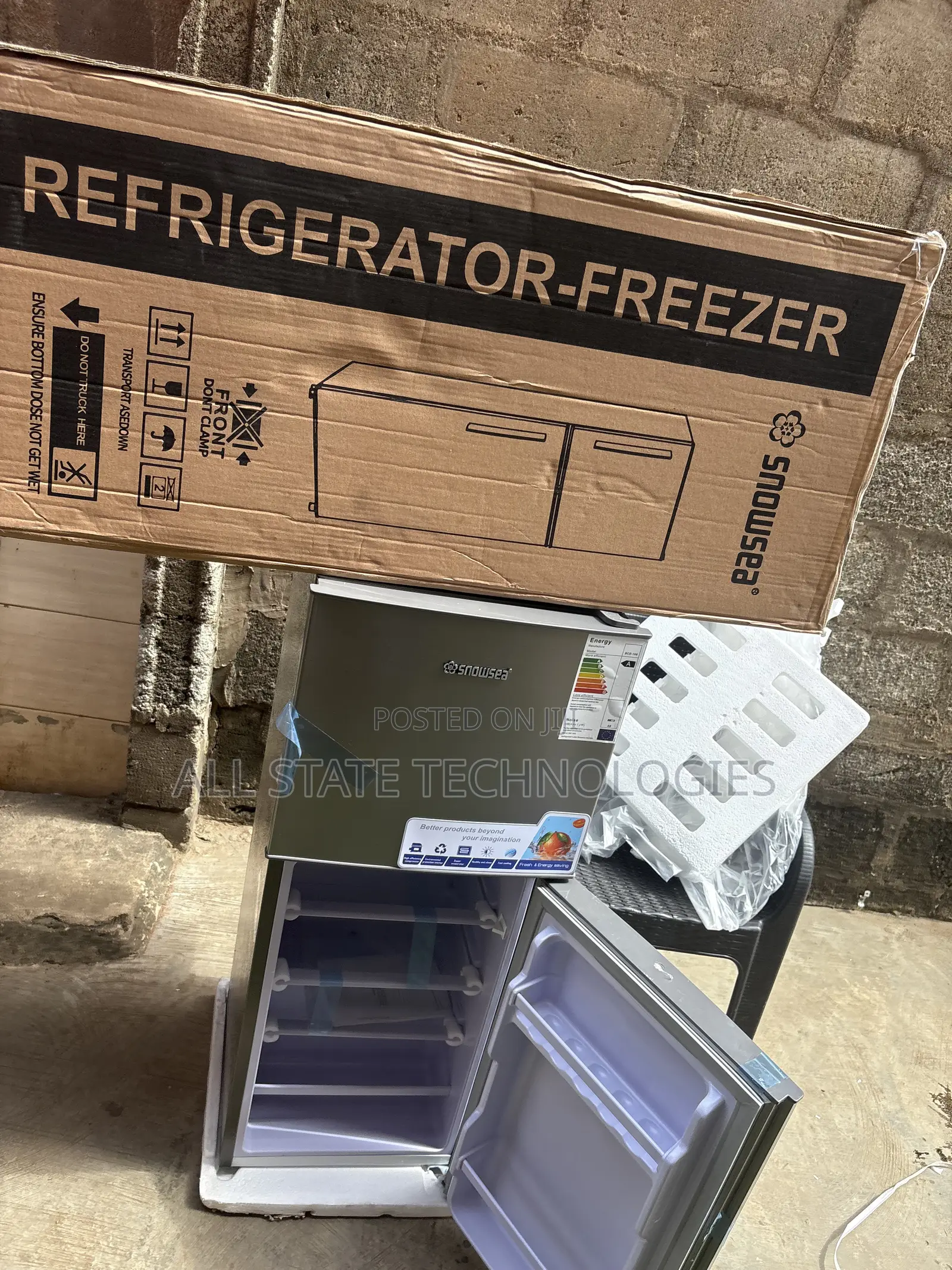 SNOWSEA BCD-166 Food Storage Refrigerator