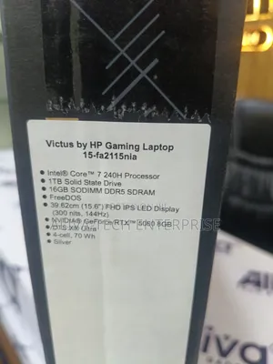 New Laptop HP Victus 16 16GB Intel Core 7 SSD 512GB
