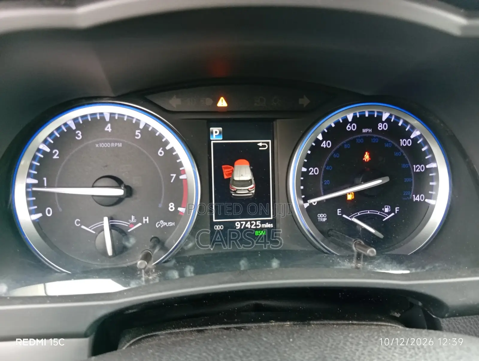Toyota Highlander 2019 Blue