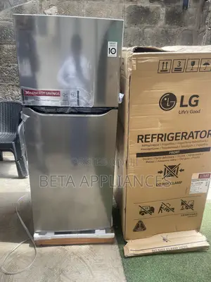 LG Silver 260L Refrigerator With Spacious Storage