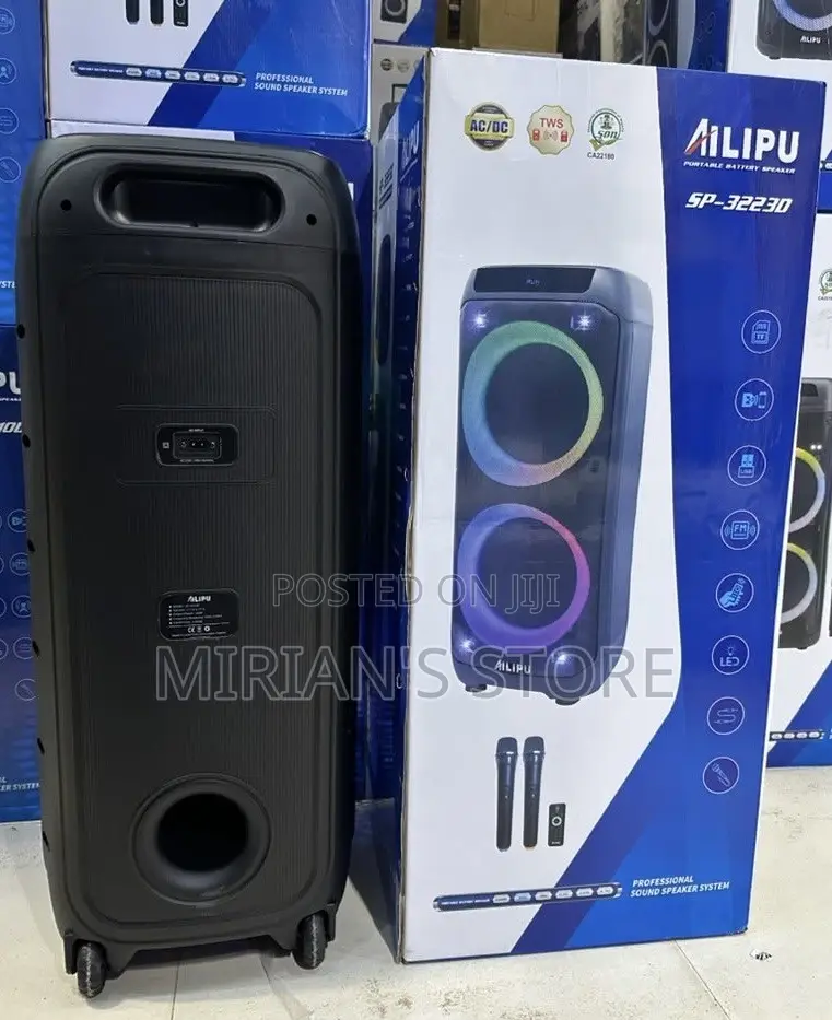 AILIPU Rechargeable Party Speaker (Model: SP-32230)