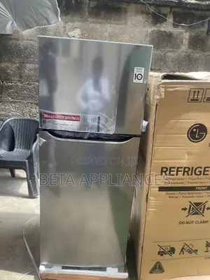 LG No-Frost Silver Refrigerator With Inverter