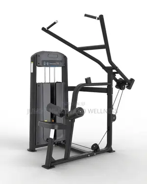 Commercial Selectorized Lat Pulldown Machine With Weight Stack