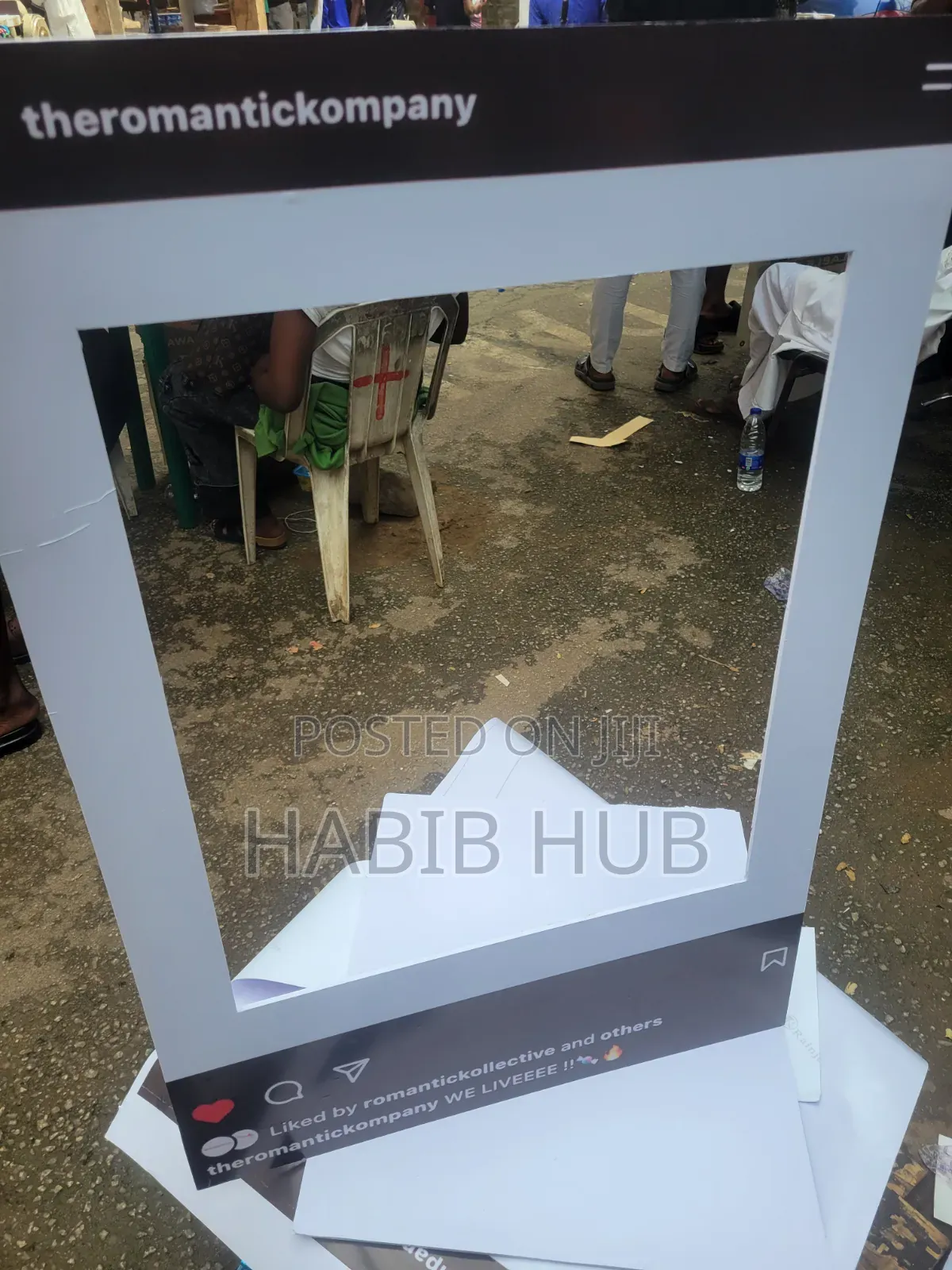 Custom Branded Photo Booth Props Board