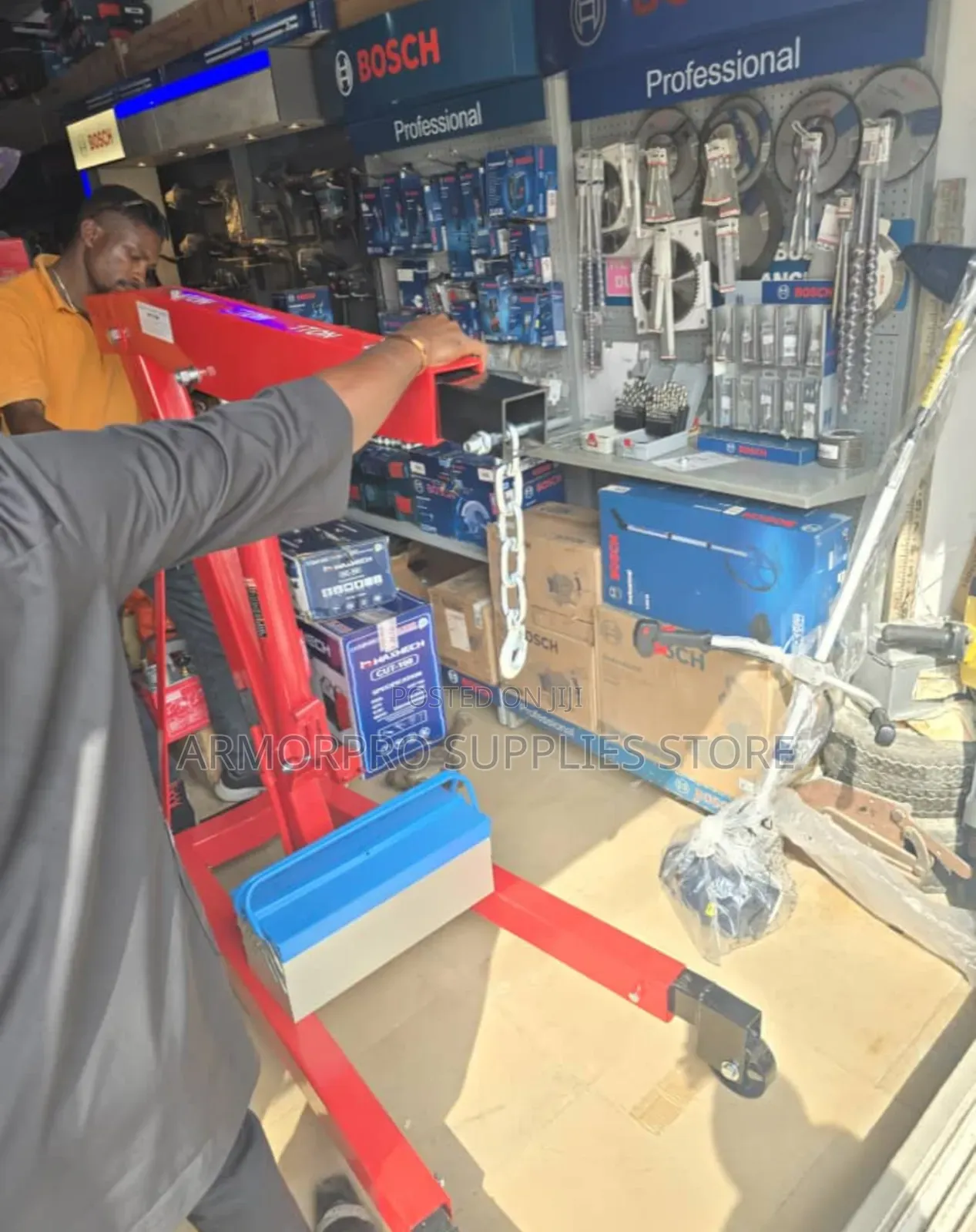 Hydraulic Folding Engine Crane